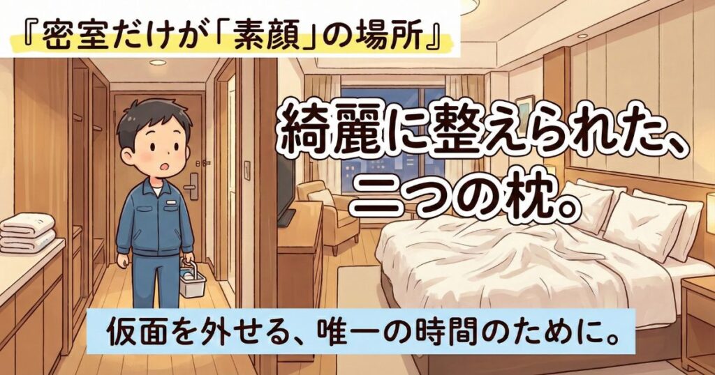 同性婚がない日本で、密室が「素顔の場所」になっている