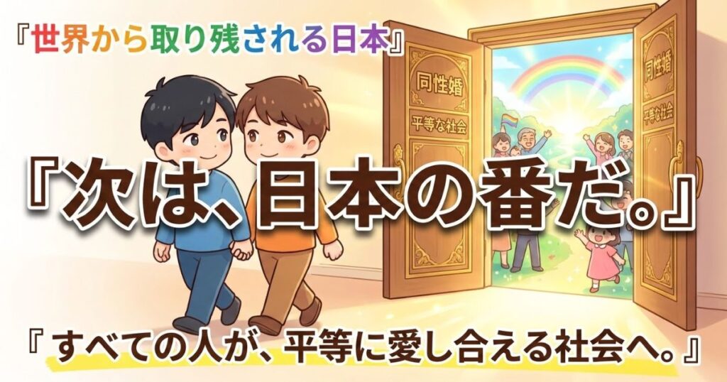 同性婚の代わりに養子縁組?二度と配偶者になれない法的理由