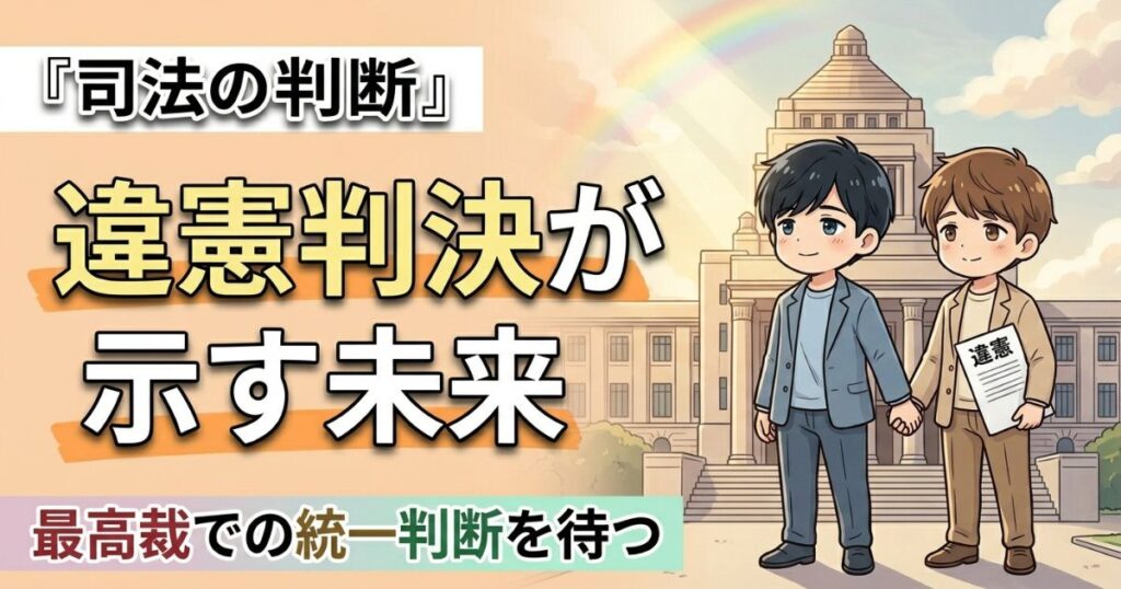 同性婚と海外赴任｜30年連れ添っても「配偶者」になれない日本の現実