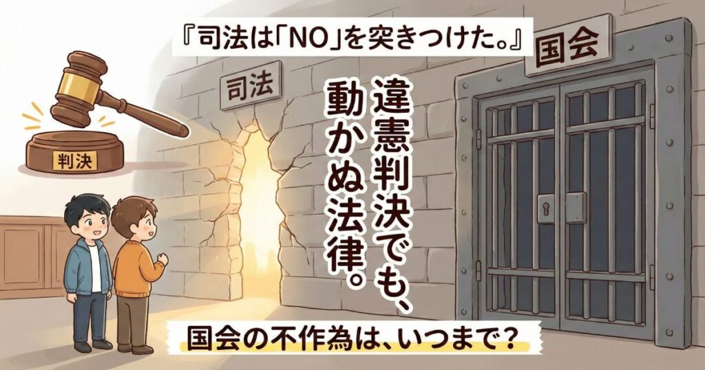 同性婚は国境で消える｜海外で結婚しても日本では法的「他人」