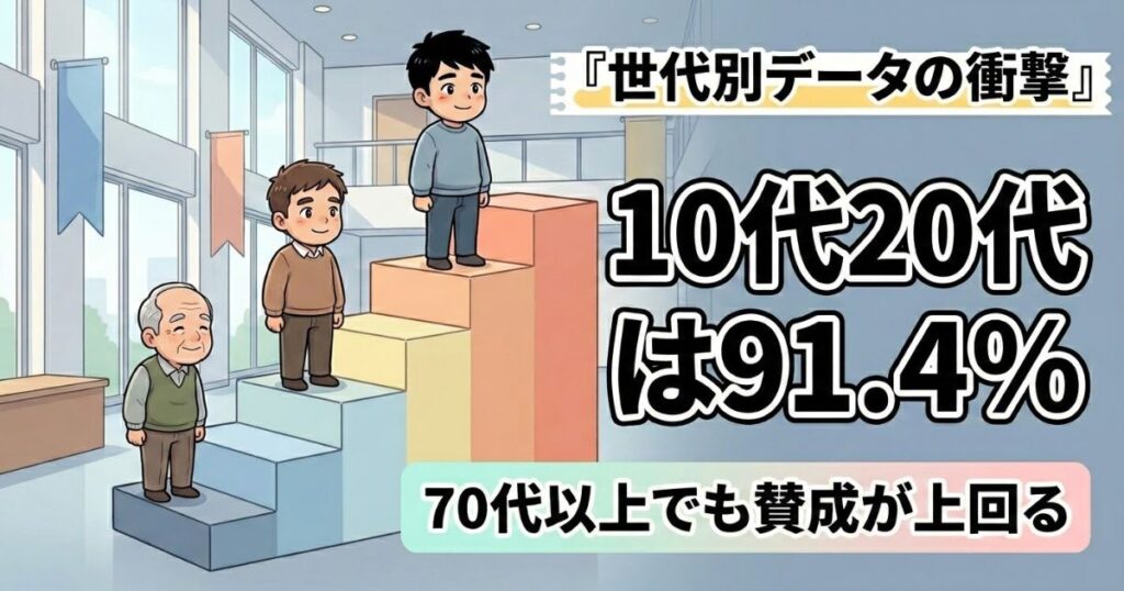 同性婚「賛成7割は嘘」？朝日から産経まで20件が出した同じ答え