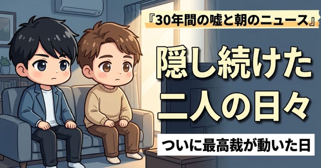 同性婚訴訟が最高裁大法廷へ|高裁5違憲でも動かない国会の30年